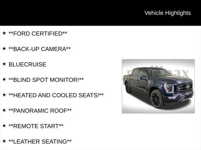 used 2023 Ford F-150 car, priced at $49,500