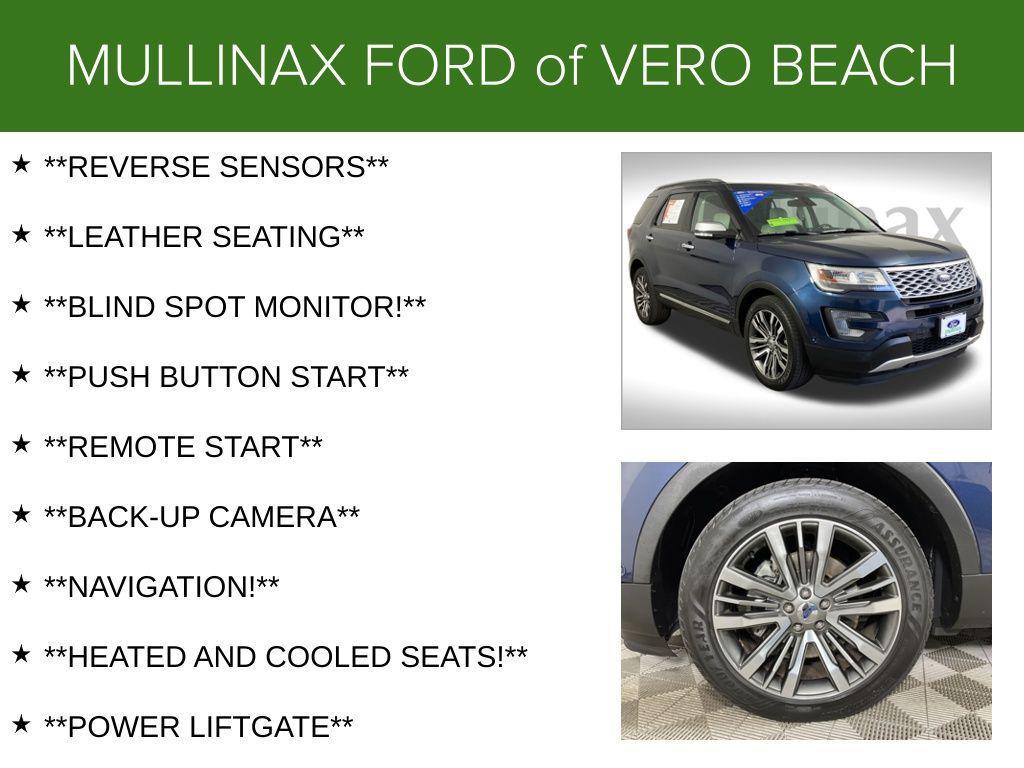 used 2017 Ford Explorer car, priced at $14,900