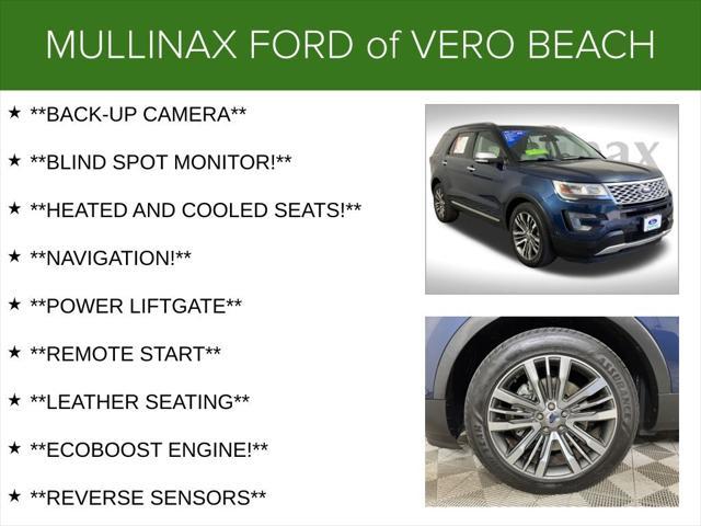 used 2017 Ford Explorer car, priced at $18,000