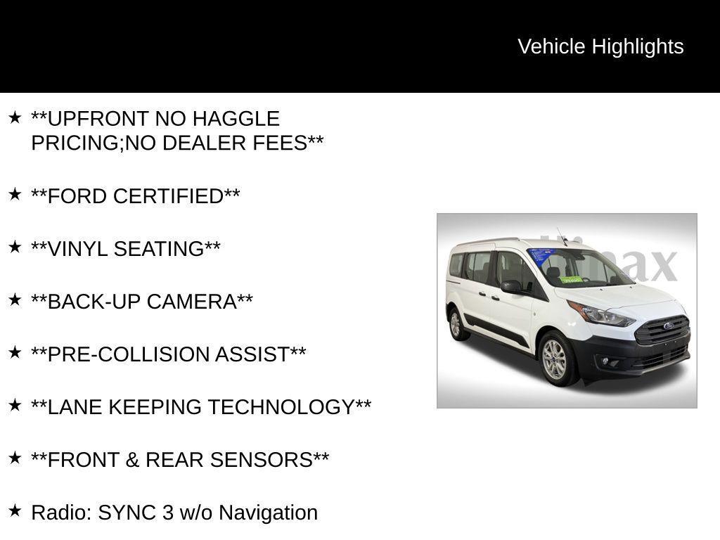 used 2021 Ford Transit Connect car, priced at $33,500