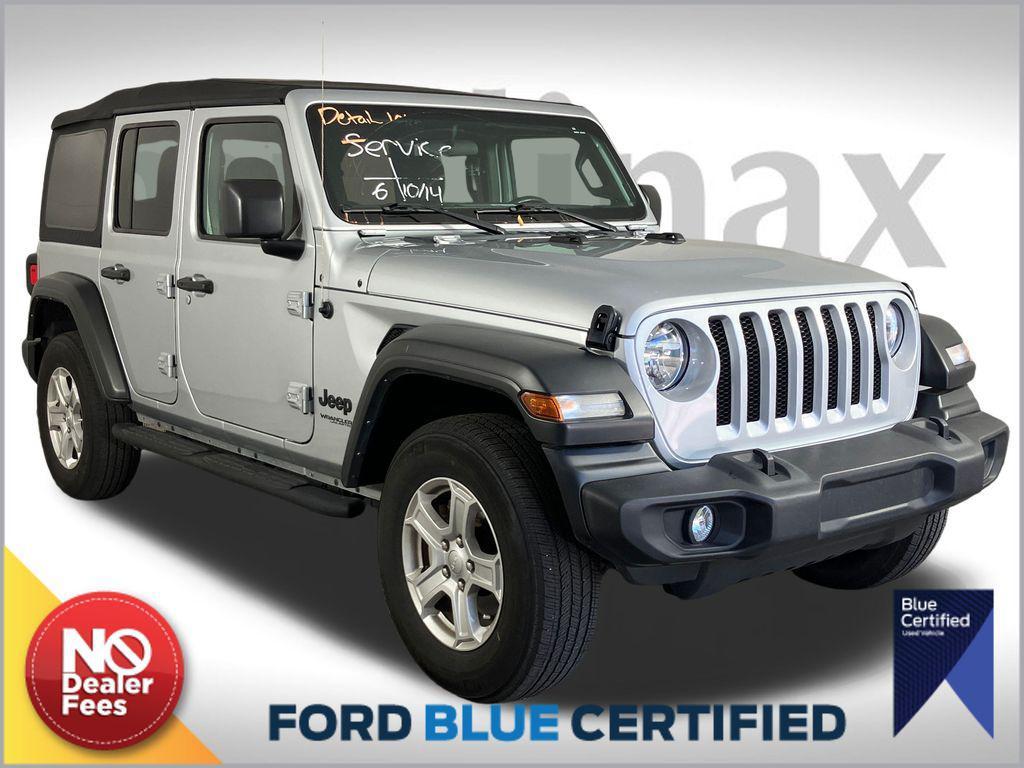 used 2022 Jeep Wrangler Unlimited car, priced at $28,901