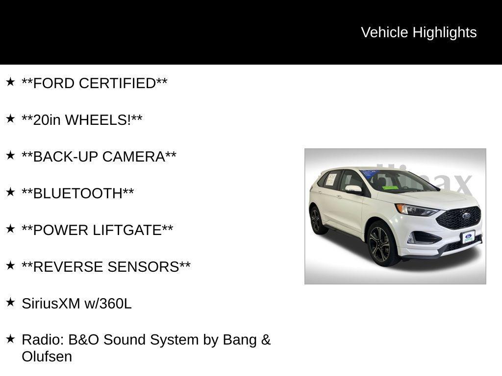 used 2021 Ford Edge car, priced at $24,900