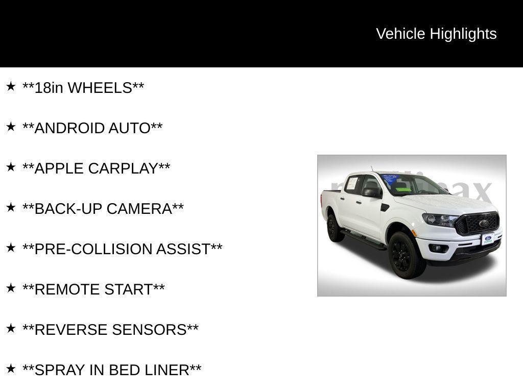 used 2023 Ford Ranger car, priced at $32,200