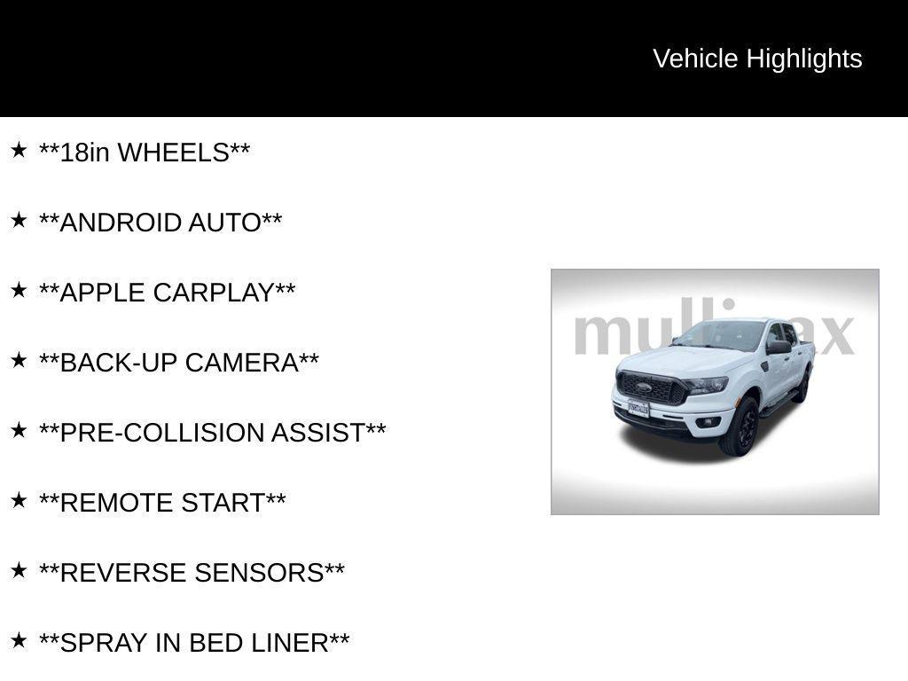 used 2023 Ford Ranger car, priced at $32,900