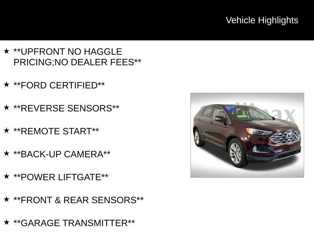 used 2024 Ford Edge car, priced at $27,250