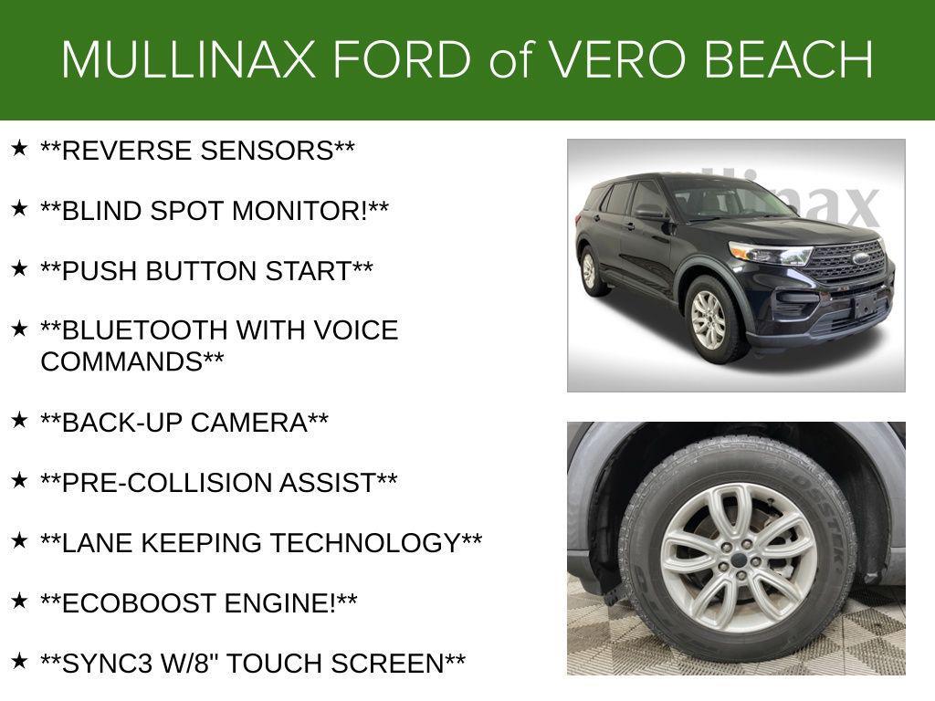 used 2020 Ford Explorer car, priced at $13,500