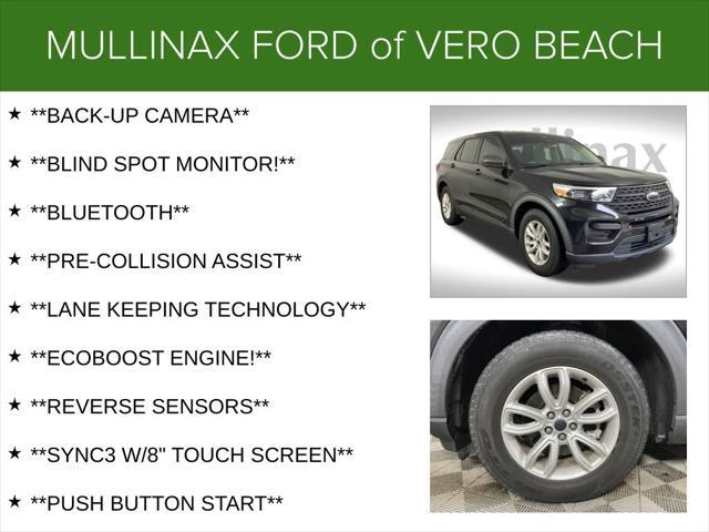 used 2020 Ford Explorer car, priced at $16,900