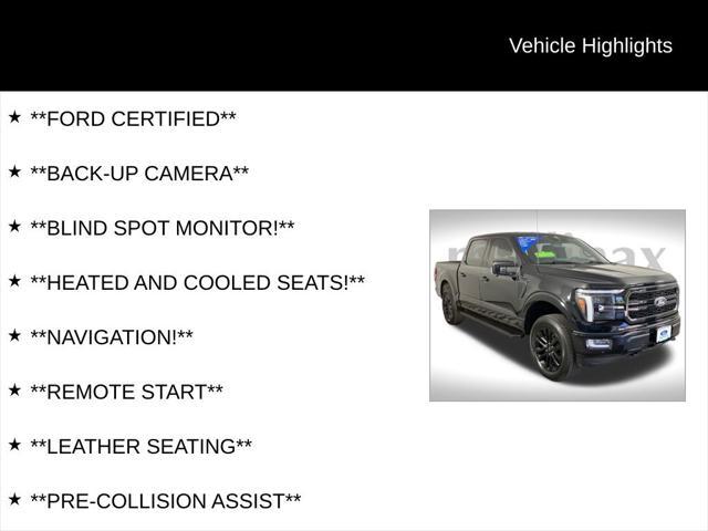 used 2024 Ford F-150 car, priced at $59,900