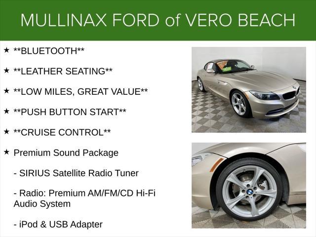 used 2011 BMW Z4 car, priced at $17,900