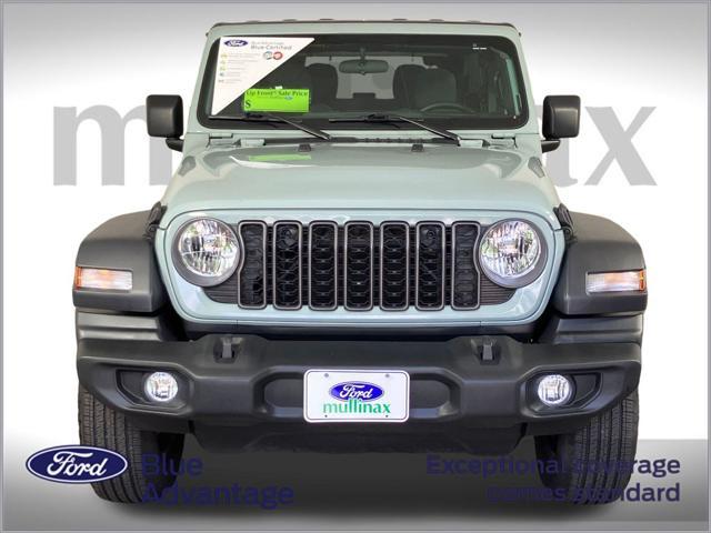used 2024 Jeep Wrangler car, priced at $31,500