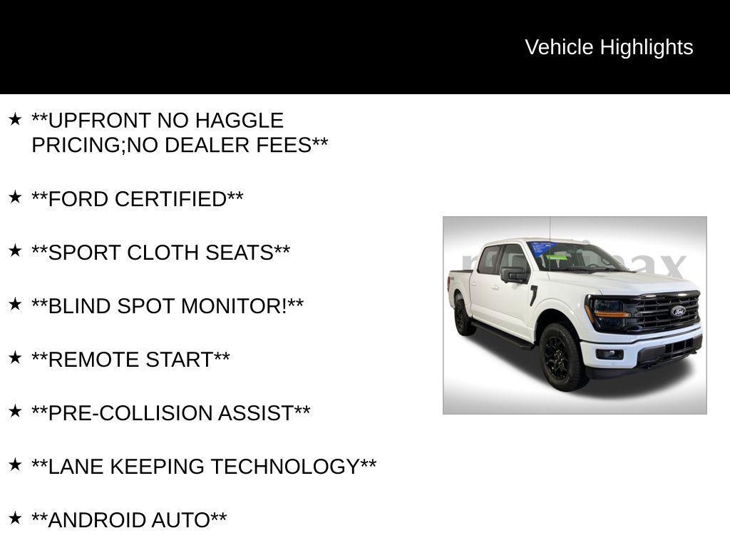 used 2025 Ford F-150 car, priced at $52,001