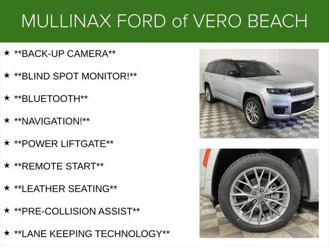 used 2022 Jeep Grand Cherokee L car, priced at $46,500