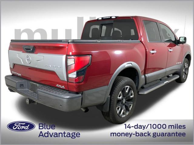 used 2021 Nissan Titan car, priced at $34,500