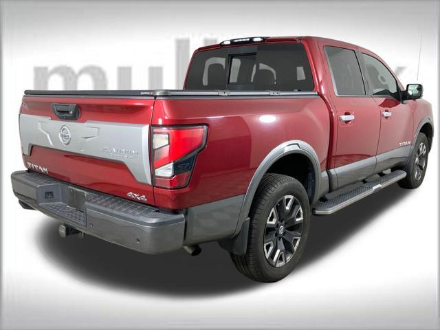 used 2021 Nissan Titan car, priced at $35,500