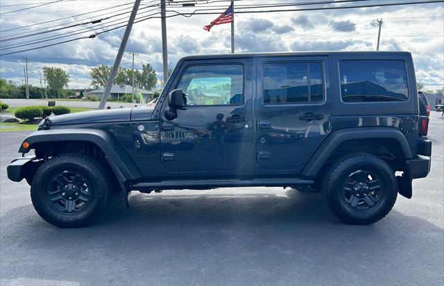 used 2016 Jeep Wrangler Unlimited car, priced at $16,500