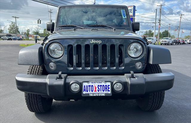 used 2016 Jeep Wrangler Unlimited car, priced at $16,500