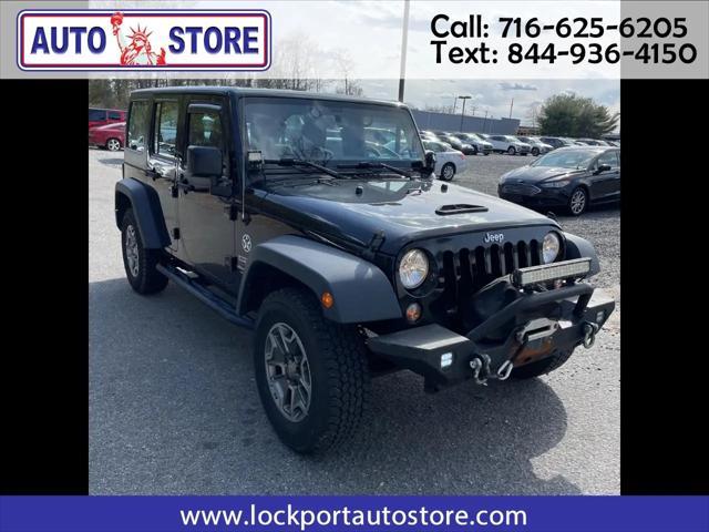 used 2017 Jeep Wrangler Unlimited car, priced at $15,997