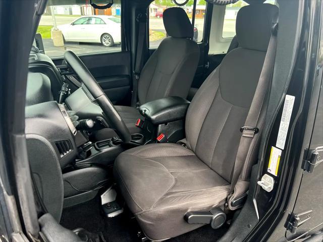 used 2017 Jeep Wrangler Unlimited car, priced at $16,997