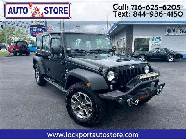 used 2017 Jeep Wrangler Unlimited car, priced at $16,997