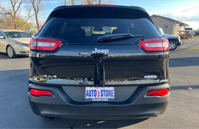 used 2018 Jeep Cherokee car, priced at $12,500