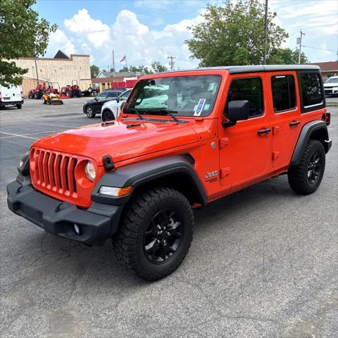 used 2018 Jeep Wrangler Unlimited car, priced at $21,997