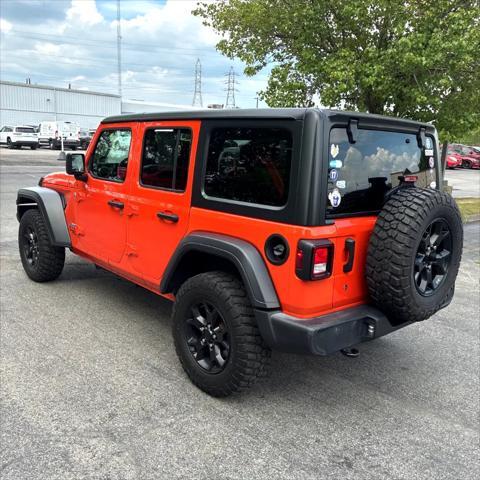 used 2018 Jeep Wrangler Unlimited car, priced at $21,997