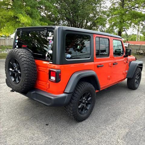 used 2018 Jeep Wrangler Unlimited car, priced at $21,997