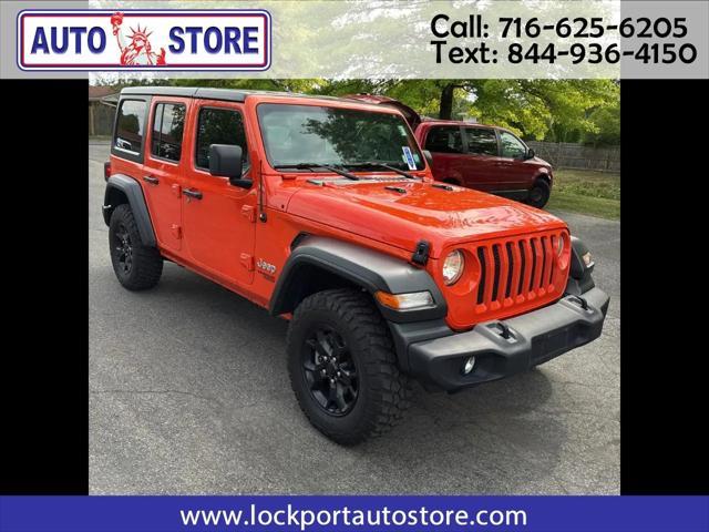 used 2018 Jeep Wrangler Unlimited car, priced at $21,997