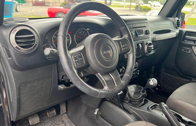 used 2017 Jeep Wrangler car, priced at $17,500