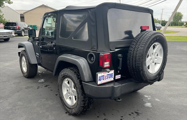 used 2017 Jeep Wrangler car, priced at $17,500