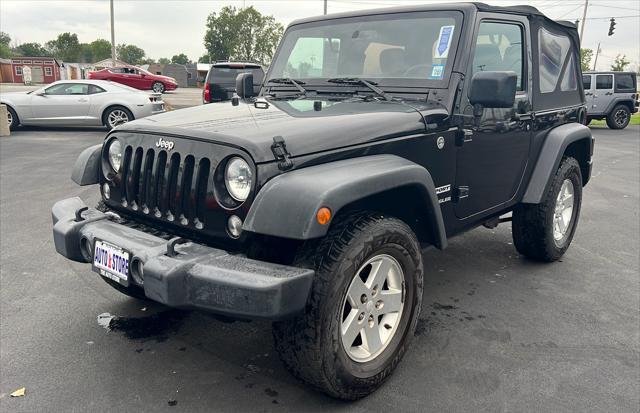 used 2017 Jeep Wrangler car, priced at $17,500