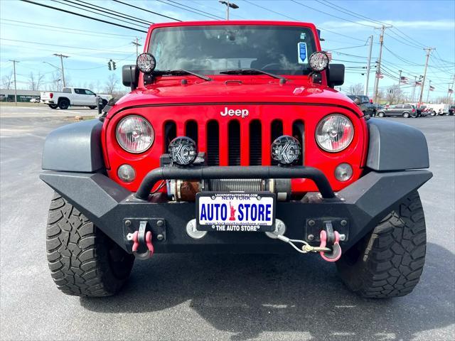 used 2016 Jeep Wrangler Unlimited car, priced at $17,999