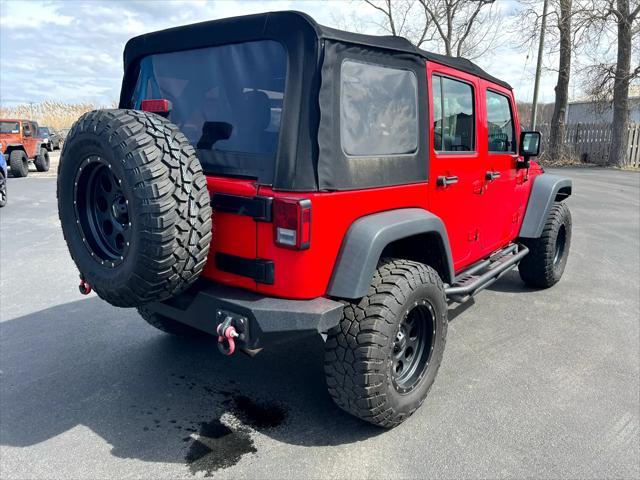 used 2016 Jeep Wrangler Unlimited car, priced at $17,999
