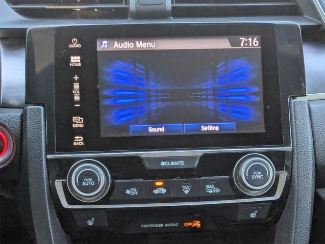 used 2016 Honda Civic car, priced at $13,900
