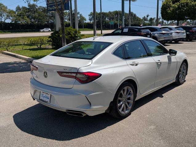 used 2021 Acura TLX car, priced at $21,500