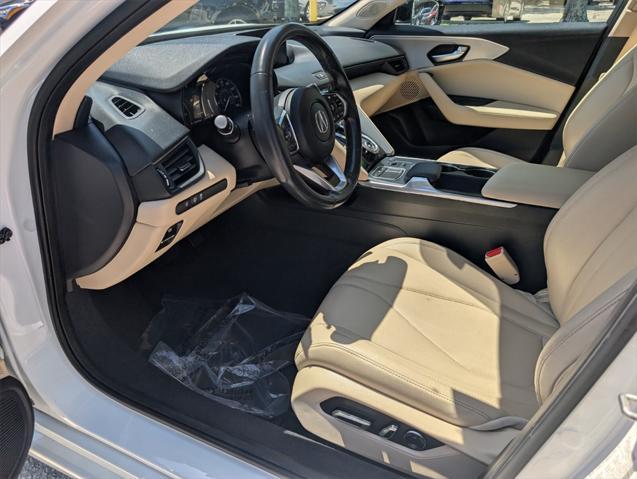 used 2021 Acura TLX car, priced at $21,500