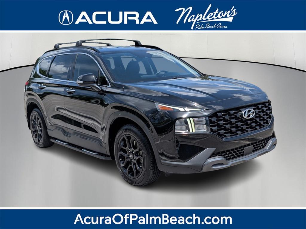 used 2022 Hyundai Santa Fe car, priced at $13,700