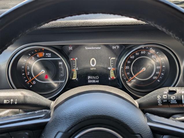 used 2021 Jeep Wrangler car, priced at $32,000