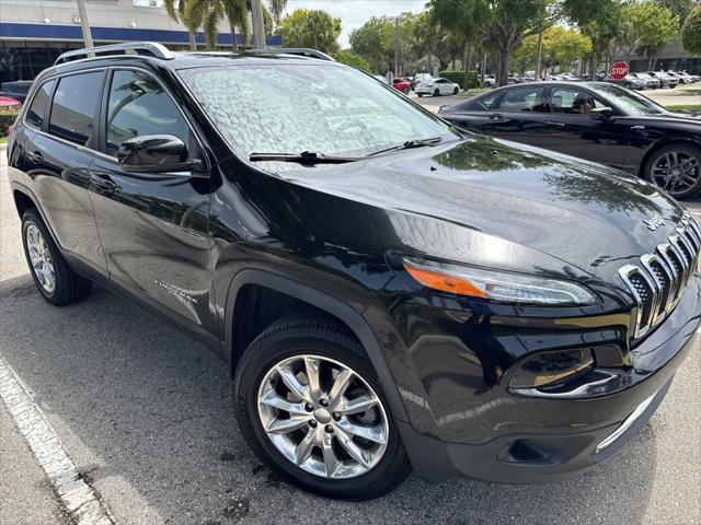 used 2015 Jeep Cherokee car, priced at $14,200