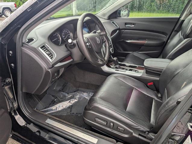 used 2015 Acura TLX car, priced at $12,900