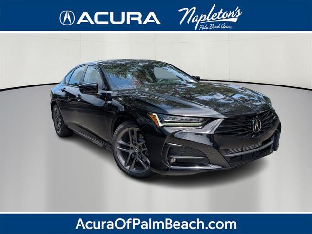 new 2025 Acura TLX car, priced at $52,195