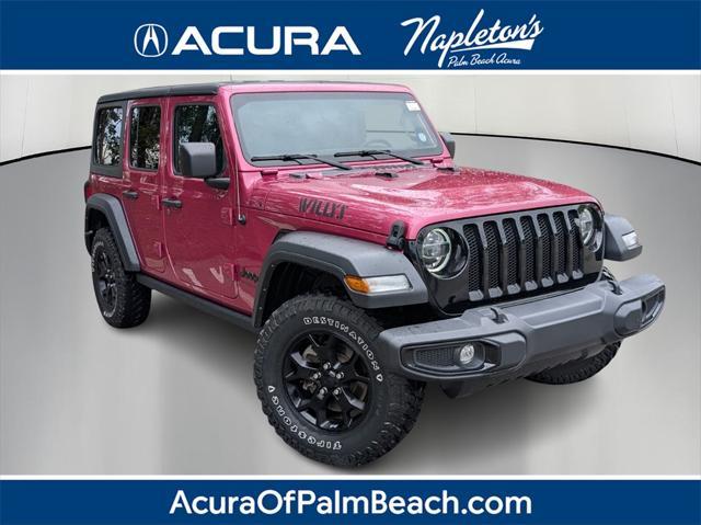 used 2022 Jeep Wrangler car, priced at $34,400
