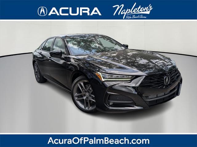 new 2025 Acura TLX car, priced at $52,195