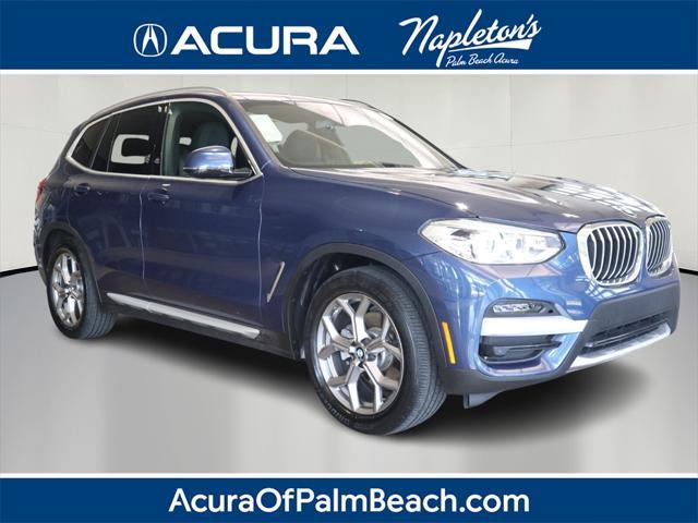 used 2021 BMW X3 car, priced at $32,620