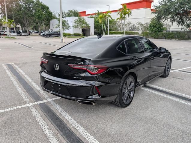 used 2022 Acura TLX car, priced at $32,900
