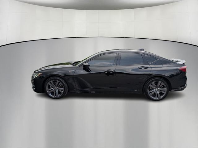 used 2022 Acura TLX car, priced at $32,900