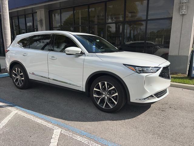 used 2024 Acura MDX car, priced at $45,700