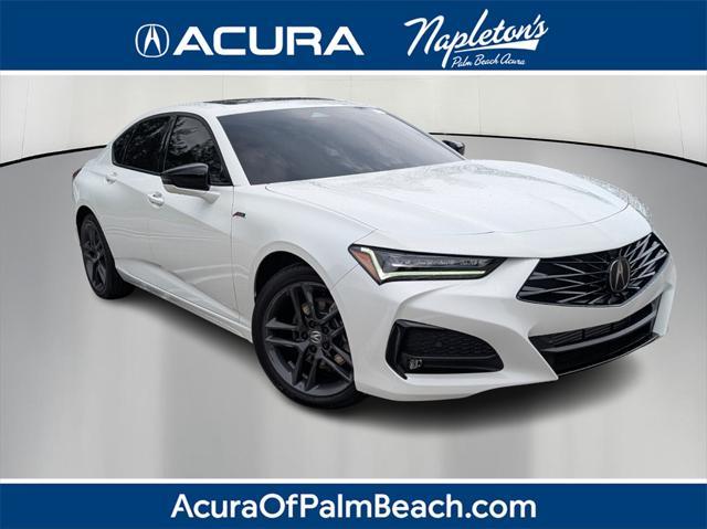 used 2025 Acura TLX car, priced at $45,500