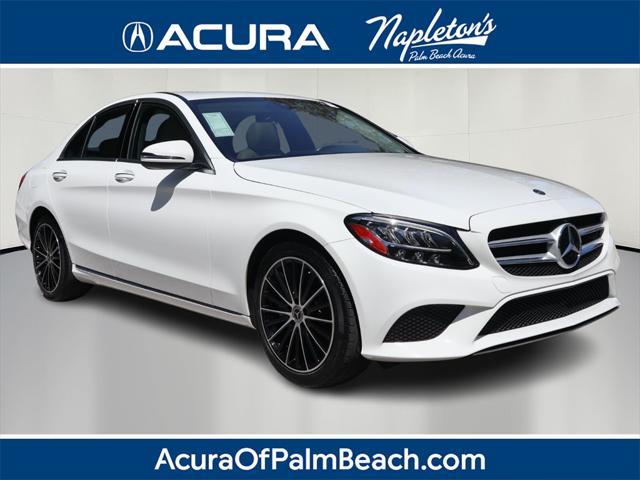 used 2021 Mercedes-Benz C-Class car, priced at $29,979