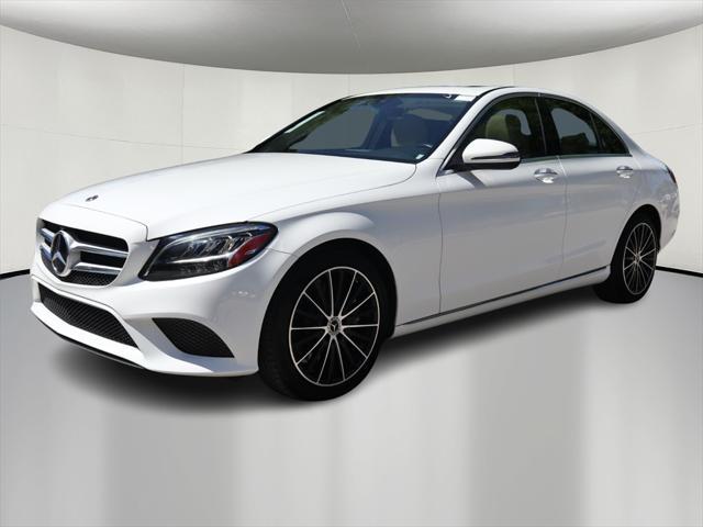 used 2021 Mercedes-Benz C-Class car, priced at $26,900